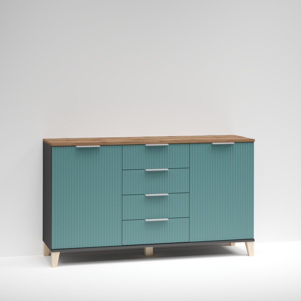 комод Сальвадор-17 черный - аквамарин - дуб.jpg