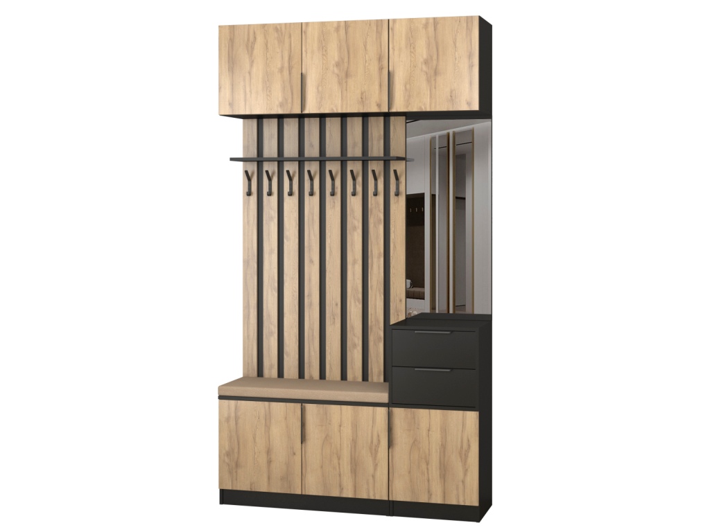 Прихожая Трим 3 (черный-дуб вотан).jpg