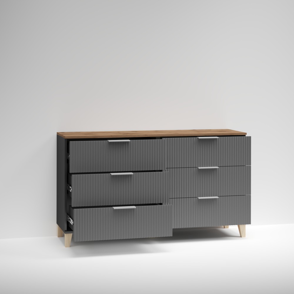 комод Сальвадор-14 черный - графит - дуб ящики 1.jpg