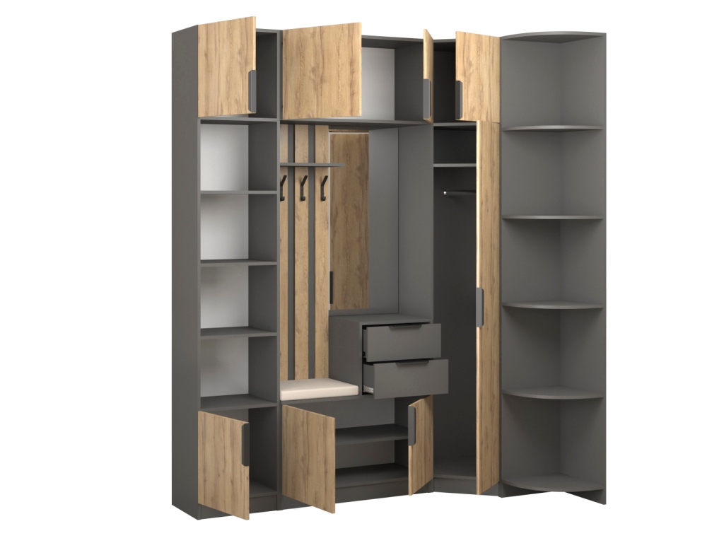 Прихожая Трим 12_откр (темно-серый - дуб вотан).jpg