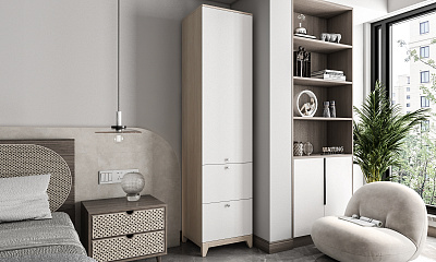 Шкаф пенал "Хелен-32" ЛДСП