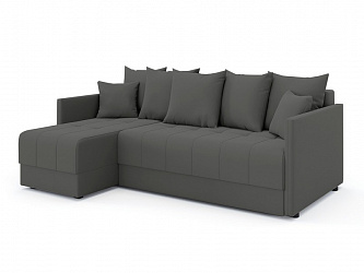 Угловой диван "Хант" велюр зара грей 18