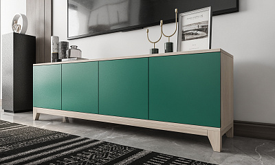 Комод тумба "Хелен-6" МДФ