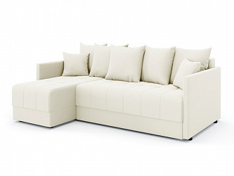 Угловой диван "Хант" велюр зара крем 02