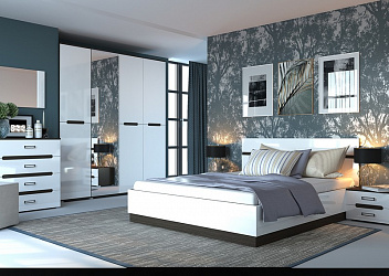 Модульная спальня "Вегас-3"