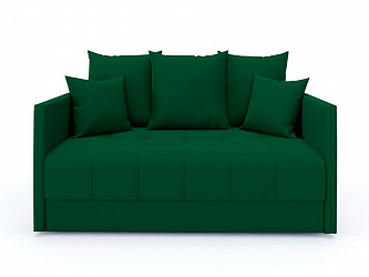 Прямой диван "Хант мини" велюр зара малахит 33