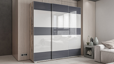Шкаф купе 3-х дверный "Аристо нова люкс МДФ-16"