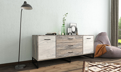 Комод "Лофт-11 ЛДСП"