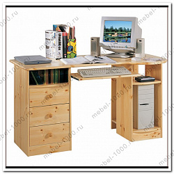 Компьютерный деревянный стол №3