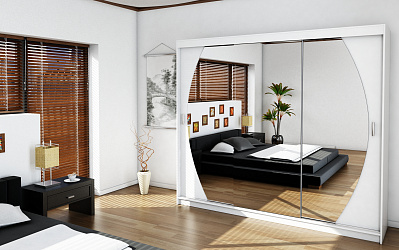 Шкаф купе 3-х дверный "Миррор 4.3"