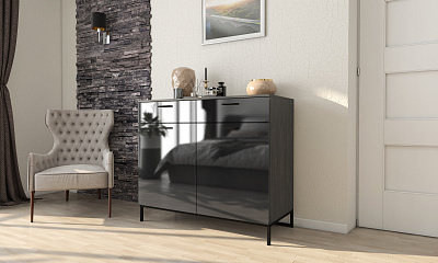 Комод "Лофт-5 МДФ"