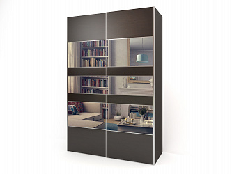 Шкаф купе 2-х дверный "Рондо 2-29" с зеркалами