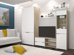 Модульная стенка "Анталия-1 с 2-х дверным шкафом"