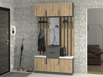 Модульная прихожая "Трим-8" ЛДСП